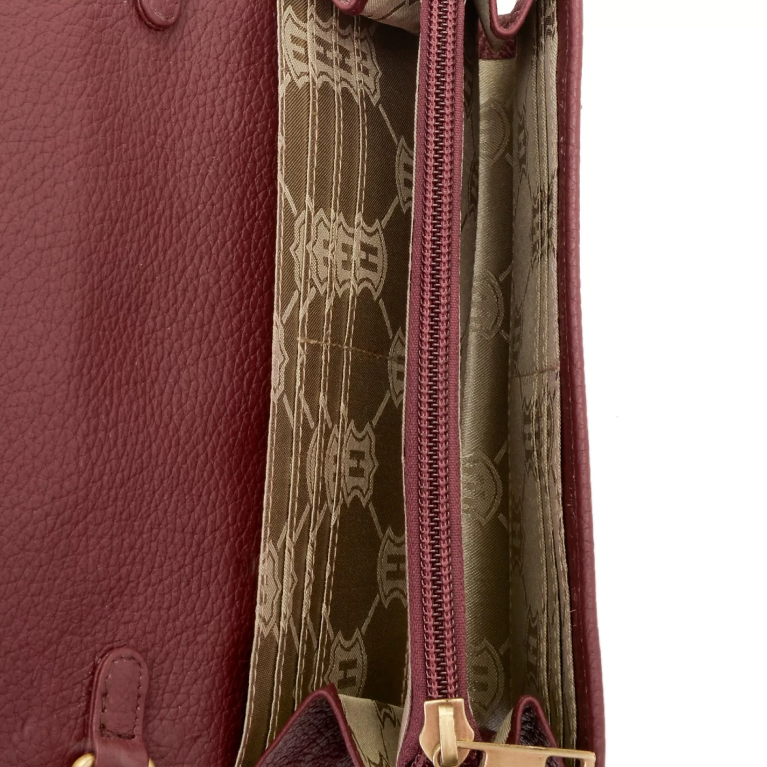 Shop J. W. Hulme Co Crest Leather Rfid Crossbody Wallet