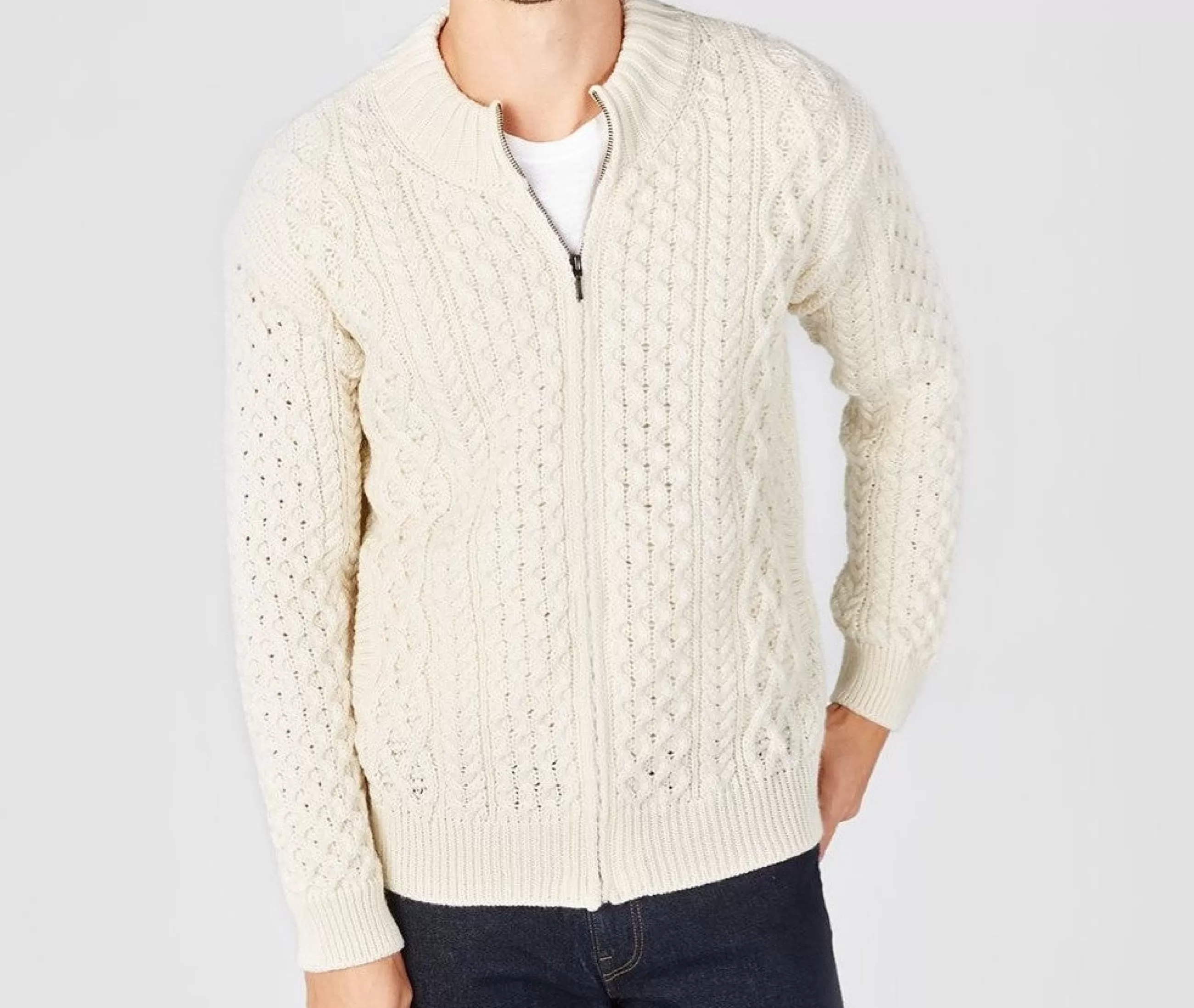 Cheap J. W. Hulme Co Irelandseye Ardross Aran Cardigan