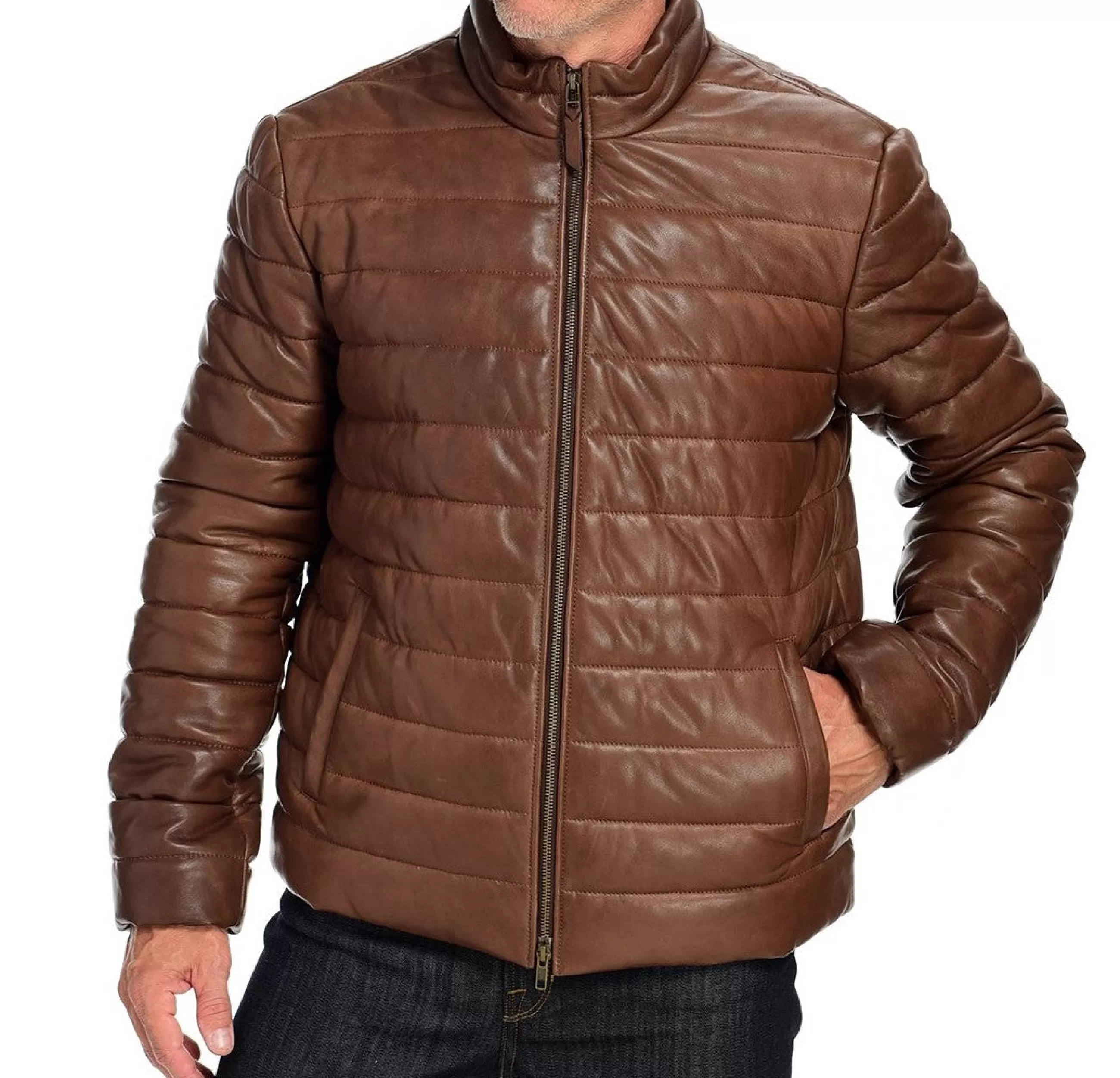 Best Sale J. W. Hulme Co Lambskin Puffer Jacket