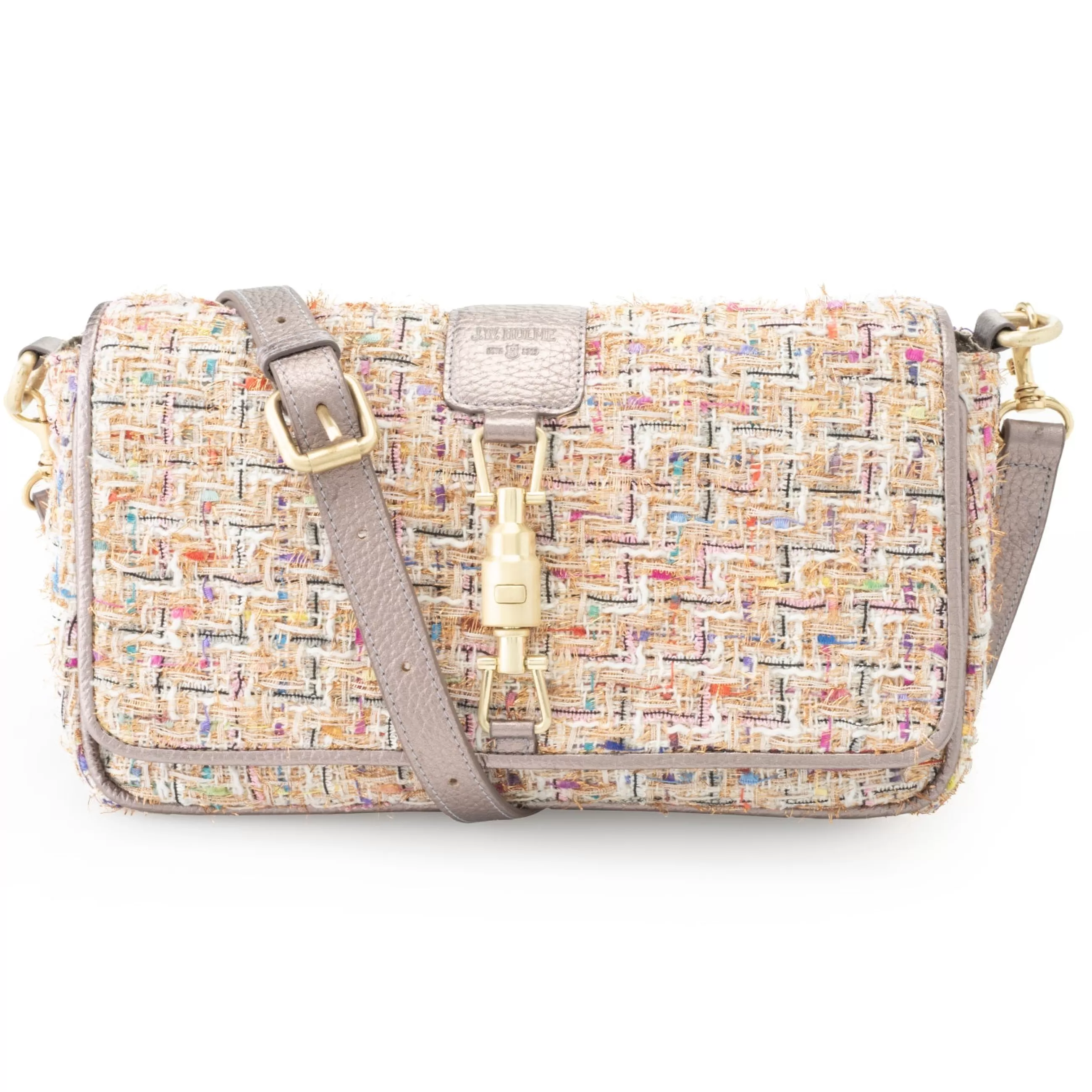 Best Sale J. W. Hulme Co Maureen Tweed & Leather Crossbody