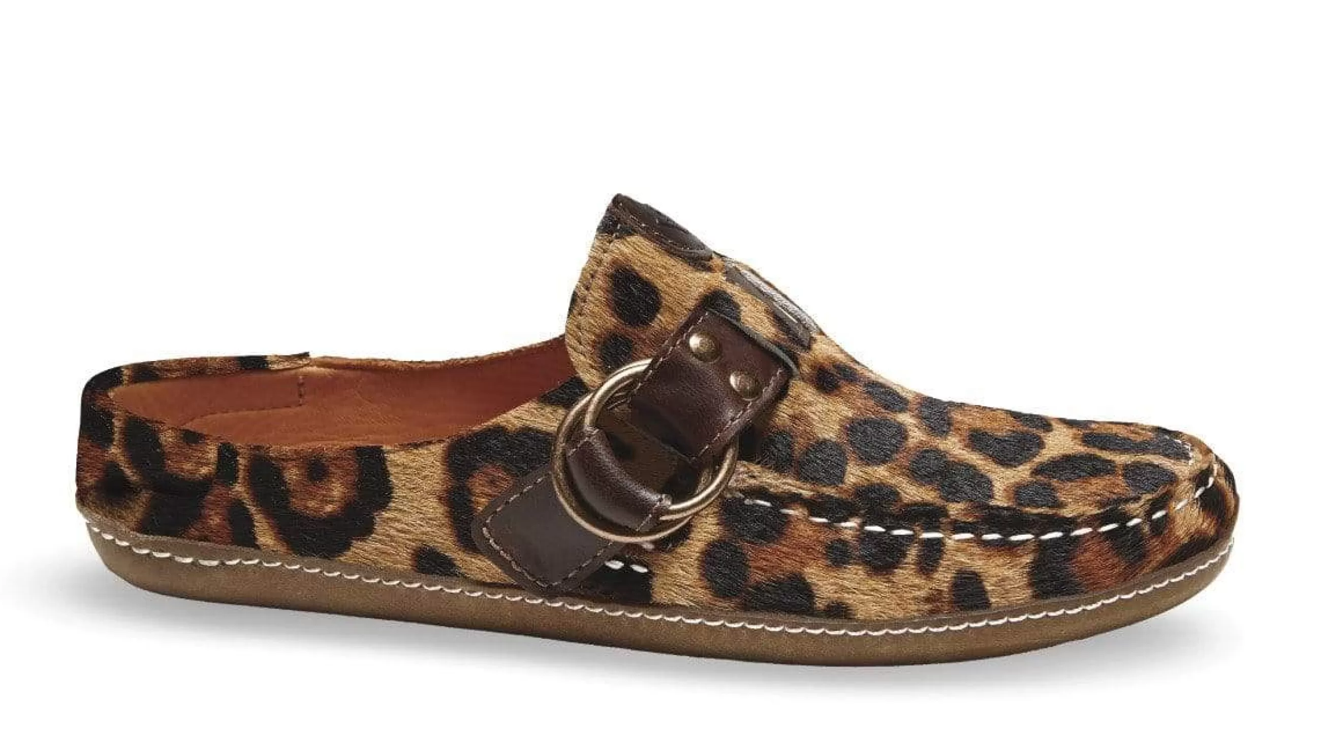 Best J. W. Hulme Co Ring Mule Leopard